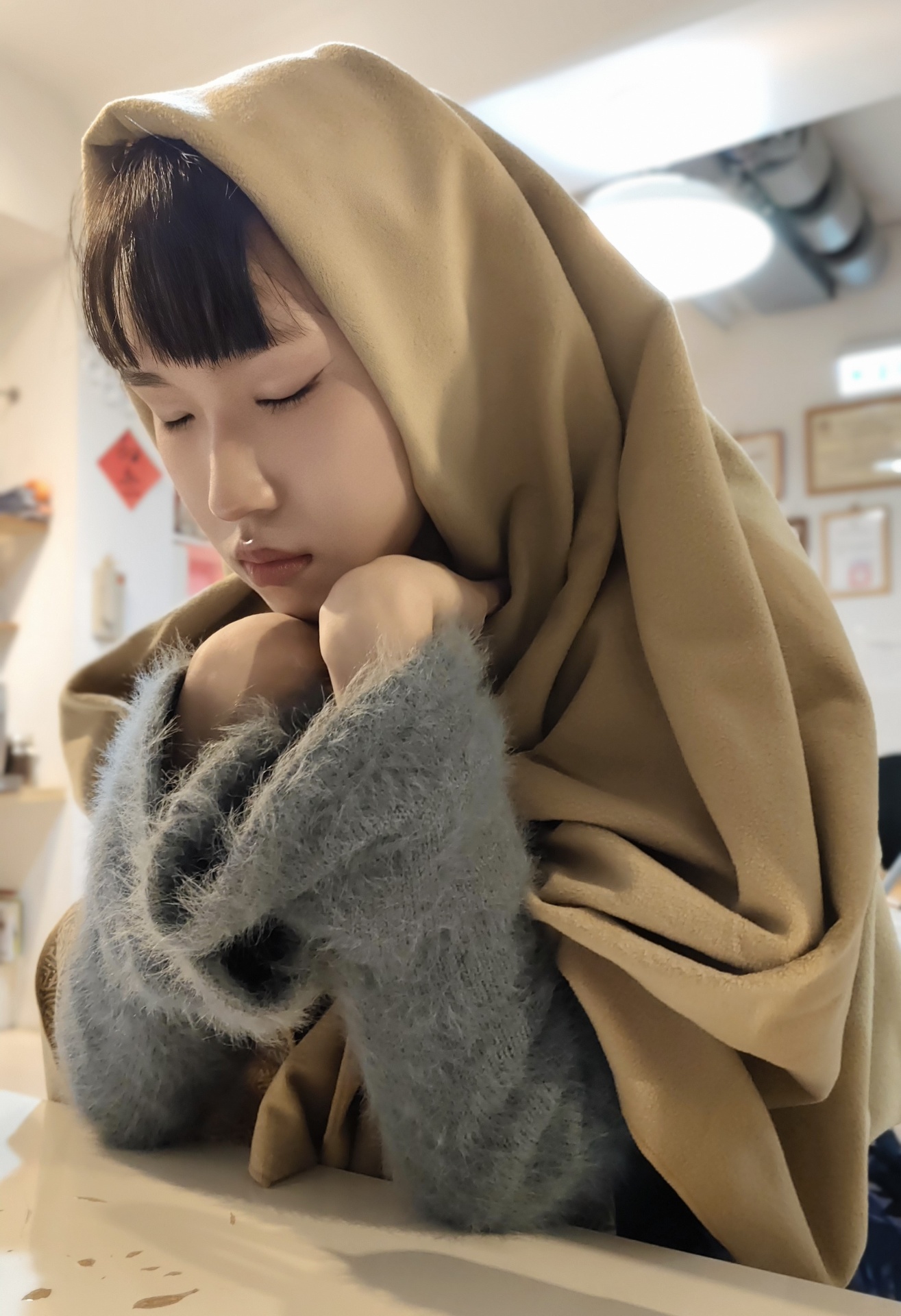 療癒披肩